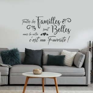 Stickers Citation Et Texte Motivation Amour Famille Bonheur