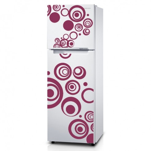 Stickers déco design pour frigo, frigidaire, réfrigérateur