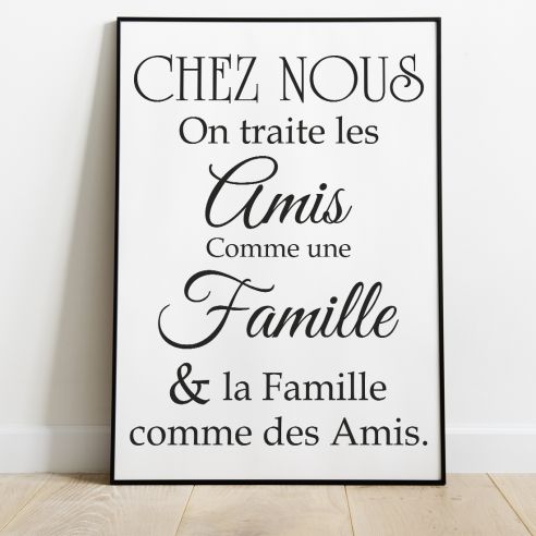 Affiche Citation Et Message - Poster Citation - La French Touch