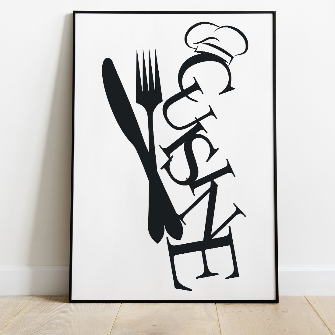 Affiche Avec Des Articles De Cuisine Dans Le Style Rétro Clip Art